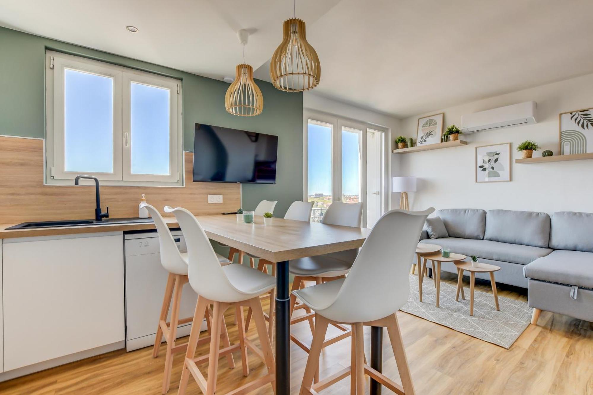 Sunset Duplex - Grand-Rond, Jardin Des Plantes, Centre-Ville, 2 Bdrs 60M2, Ac, Free Public Car Park 200M Away, Netflix - T3 60M2 Avec Clim, Parking Public Gratuit A 200M Тулуза Экстерьер фото